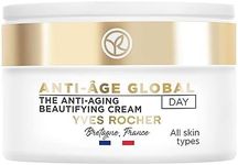 Yves Rocher Age Global Beautifying Day Cream with precious Botanical Nectar - Wrinkles, Aging and Mature Skin - Face Moisturizer for All Skin Types, 50 ml jar