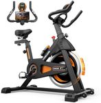 YOSUDA Magnetic Exercise Bike,Indoor Cycling Bike Stationary-Cycle Bike with Big Tablet Holder & Comfortable Seat for Home/Gym Use