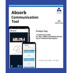 Absorb is a Made in India communication tool for online Interviews, Meetings and Webinars. Ideal for 1 to 1 communication or for small to large meetings (up to 100 attendees). Interview features include question bank, ratings, reports, etc. Option to organise free and paid webinars For 1 Month Subscription Plan