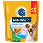PEDIGREE DENTASTIX Oral Care Original Adult Dog Treats - for Small Breeds - Reduces Plaque and Tartar Buildup - 55 Sticks 869g Pouch