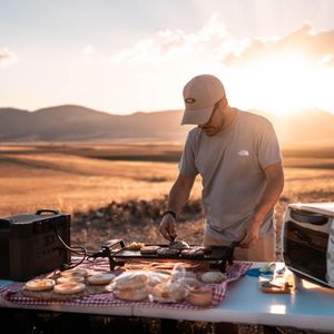 ALLPOWERS S2000 PRO Portable Power Station – 1451Wh, 140W Foldable Solar Panel, 2400W AC, UPS Backup Battery for Home, RV, Camping