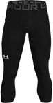 Under Armour Men UA HG Armour 3/4 Legging, Comfortable and robust gym leggings, lightweight and elastic thermal underwear with compression fit.