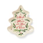 LENOX Holiday Giving Tree Plate, 2.02, Multi