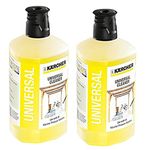 Karcher Universal Car Garden Patio Cleaner Pressure Washer Detergent K2 - K7 1 Litre x 2