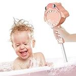 SUNWUKING Toddler Shower Head for Bath - Baby Bath Shower Head Bathtub Toys Baby Sprinkler - Toddler Shower Toys Bath Sprayer - Bath Shower Head for Kids with Suction Cups Shower Stent