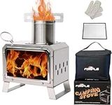 FOAPLE Wood Burning Camping Stove, 