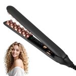 Hair Crimper,Fast Heating Hair Crimping Tool for Root Volumizing,Professional Crimping Iron for Women & Girls,Negative Ion for Long-Lasting Root Volume Fluffy Hairstyle,Auto Shut Off