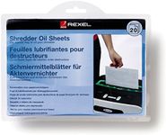 REXEL 2101949 SHREDDER OIL,SHEETS PK20