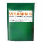 CHARCO - Skin To Internal Health® Vitamin C Powder (L-Ascorbic Acid) 400 gm, For Immunity Booster & Face Serum Skin Care, toners, lotions, creams, Skin cell Protection, Collagen Booster