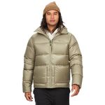 Marmot Men's Guides Down Hoody, Lightweight down jacket, warm winter puffy, water-repellent quilted coat, windproof functional jacket, packable outdoor jacket with hood