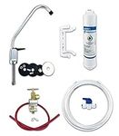 Under Sink Drinking Water Filter System Including Water Filter Tap, Inline Water Filter and Accessories | Aqua Quality | Removes Chlorine, Pesticides, Herbicides, VOCs, and more.