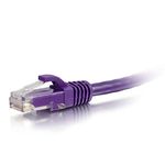 C2G 27807 Cat6 Cable - Snagless Unshielded Ethernet Network Patch Cable, Purple (100 Feet, 30.48 Meters)