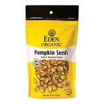 Eden Organic Pumpkin Seeds, Dry Roasted, 4-Ounce Resealable Bags (Pack of 15)