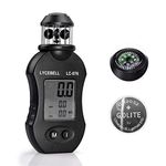Anemometer Handheld, LC-876 Portable Wind Speed Meter Gauge for Wind Speed Velocity, Digital HVAC Velometer for HVAC Hiking Drone Sailing Weather Monitoring with Backlit MAX AVG…