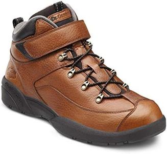 Dr. Comfort Ranger Men's Therapeutic Diabetic Extra Depth Hiking Boot, Chestnut, 8 X-Wide