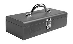 Harden Professional Compact Size Tools Set Box (35.5 x 15.5 X 9 cm) with Reinforced Handles & Heavy-Duty Metal Latch - 520101