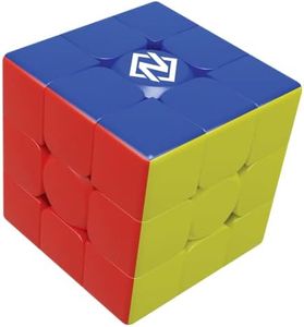 Nexcube 3x3 Clásico, Cubo de Velocidad a Partir de 8 años, El Cubo Para Speedcubers, Cubo Sin Pegatinas, Cubo Personalizable, Puzzle Para Niños y Adultos