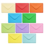 Packpal Gift Card Envelopes Bulk 50 Pack, Credit Card Size Small Envelopes for Gift Cards, Business Cards, Mini Envelopes, Tiny Envelope Pockets, Gift Card Holder Envelope 4x2-3/4.