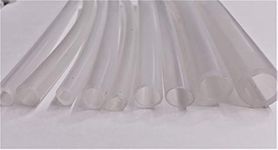 Polytec Silicone tube/Hose pipe 12MM ID, 18MM OD Transparent, 2Meter Length