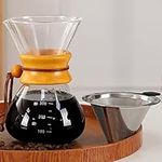 Jabykare Pour Over Coffee Maker Gla