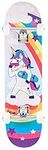 Venom Skateboards Kids Skateboard - Unicorn - Mini Junior Size Skateboard Kids age 3-10 Trick Skateboards for Beginners Boys Girls Skateboard - 7.25"/29" Complete First Skateboard