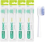 GUM Sonic Daily Replacement Heads f