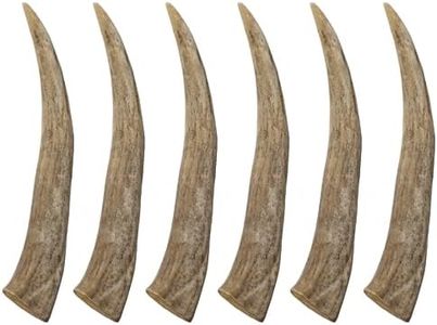 CHEW CHIEF Deer Antler Dogs Large Breeds - Premium Quality Dog Antlers for Aggressive Chewers - Naturally Shed Dog Chew Antlers - Dog Antler Chews (6 Pack)