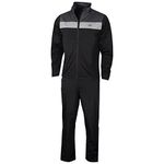 Calvin Klein Mens Waterproof Suit - Black/Charcoal - L