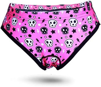 voofly Padded Cycling Underwear Women,Bike Shorts Padding Cycle Clothes Bicycle Pants XXXL Pink