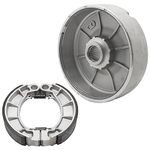 Rear Brake Drum Hub & Shoes for Honda Rancher 350 Rancher 400 Foreman 400 Foreman 450 1995-2007 OEM# 43620-HN5-M00 43620-HN0-A00 43620-HM7-000