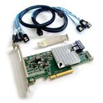 SXTAIGOOD 9300-8I LSI SAS3008 12Gbps SATA/SAS 8-Port HBA IT Mode ZFS FreeNAS unRAID+2*SFF-8643 SATA Cable