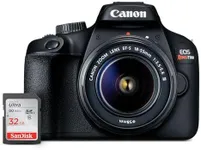 Canon EOS Rebel T100 DSLR Camera wi