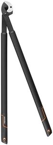 Fiskars Coupe-branches à enclume Singlestep pour bois sec et dur, Revêtement antiadhésif, Acier trempé, Longueur: 82 cm, Noir, L39, 1001430