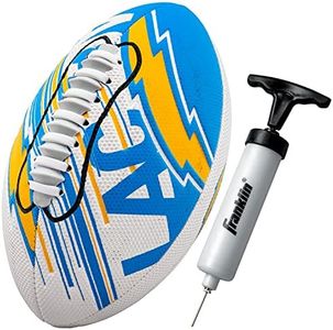 Franklin Sports NFL Air Tech Mini Football - 8.5" - Los Angeles Chargers