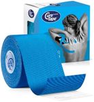 CureTape Classic 5cm | Waterproof Kinesiology Tape | Medical Kinesiology Tape | Increase Mobility & Performance | Reduce Joint Pain | Recover Faster (Blue)