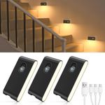 WILLED Black Stair Lights Motion Se