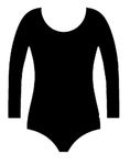 Black Leotard For Girls 10-12 No Skirt