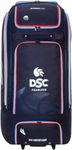 DSC Intense Pro Kit Bag Pro Duffle (with Wheels)|Attractive Design Kit Bagpack for Professionals Cricketer with Multiple Utility Pockets, Carrying Options | Premium Fabric Player Edition