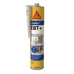 Sika Sikaflex EBT+ – Adhesive, Sealant and Filler – 1-Part Formula – Permanently Flexible and Elastic – Fast Curing – Grey – 300ml