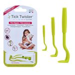 Tick Twister Blister Pack of 3 Tick Removers for Removing Ticks from Dogs, Cats, Horses and People – Original – Made in France