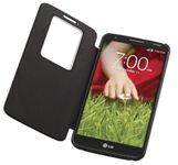 LG OEM G2 QuickWindow Folio Case (AT&T, T-Mobile, Sprint) - Black