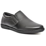 HEALTH FIT Men's Super Soft Ortho Comfortable with Soft Sole Ultra-Lightweight for Gents Luxury Formal Shoes BK 1266 UK-11 Black