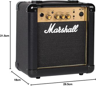 Marshall MG10G Guitar Amplifier – Compact 10W Practice Amp