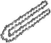 Hicello Chainsaw Chain with Superior Corrosion Resistance 3/8" Pitch 0.05" 62DL Semi-Chisel Gas Powered Chainsaw Chain for Poulan Homelite 18-Inch（Pack of 2）