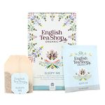 English Tea Shop Organic Sleepy Me - 20 Paper Tea bag sachets, 30 g (Pack of 20)