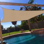 8' x 10' Sun Shade Sail Rectangle Outdoor Canopy Cover UV Block for Backyard Por