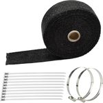 2" x 50' Titanium Exhaust Heat Wrap