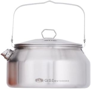 GSI Outdoors Glacier Stainless Steel Tea Kettle 1 qt. - Camping, Outdoors, & RV