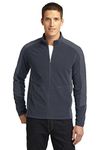 Port Authority Mens Colorblock Microfleece Jacket (F230) -Battleship -M