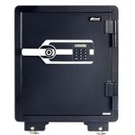 Ozone 40L Fireproof Safe Locker for Factories/Warehouses – High-Security Fingerprint Lock, Dual Unlocking Options (Fingerprint & PIN), 76kg, 2-Year Warranty – Superior Fire Protection & Durability